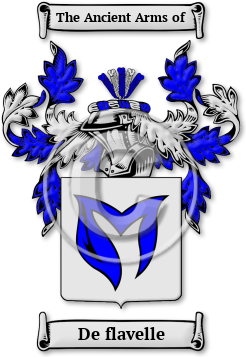 De flavelle Family Crest Download (jpg) Legacy Series - 150 DPI